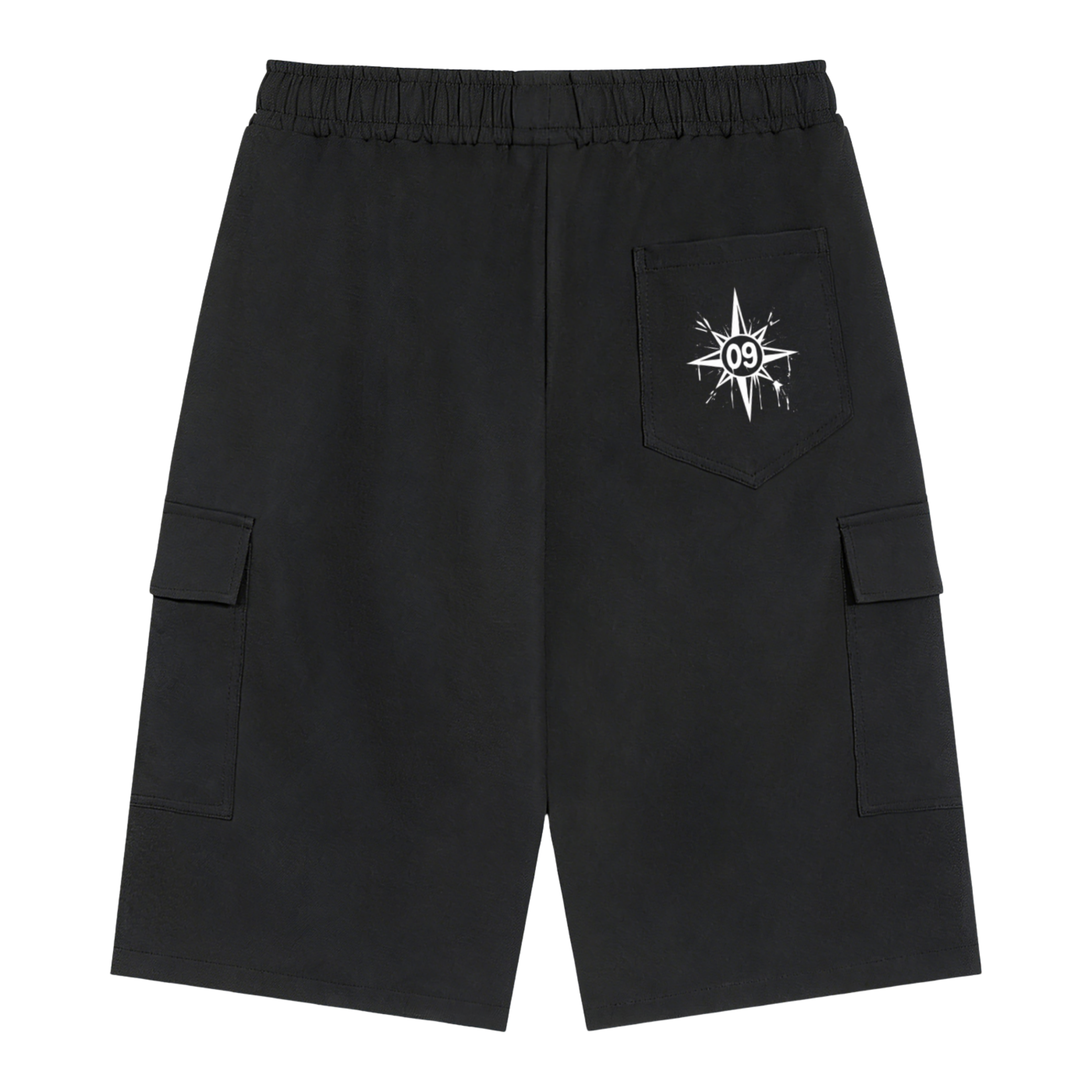 Unisex Drawstring Cargo Shorts