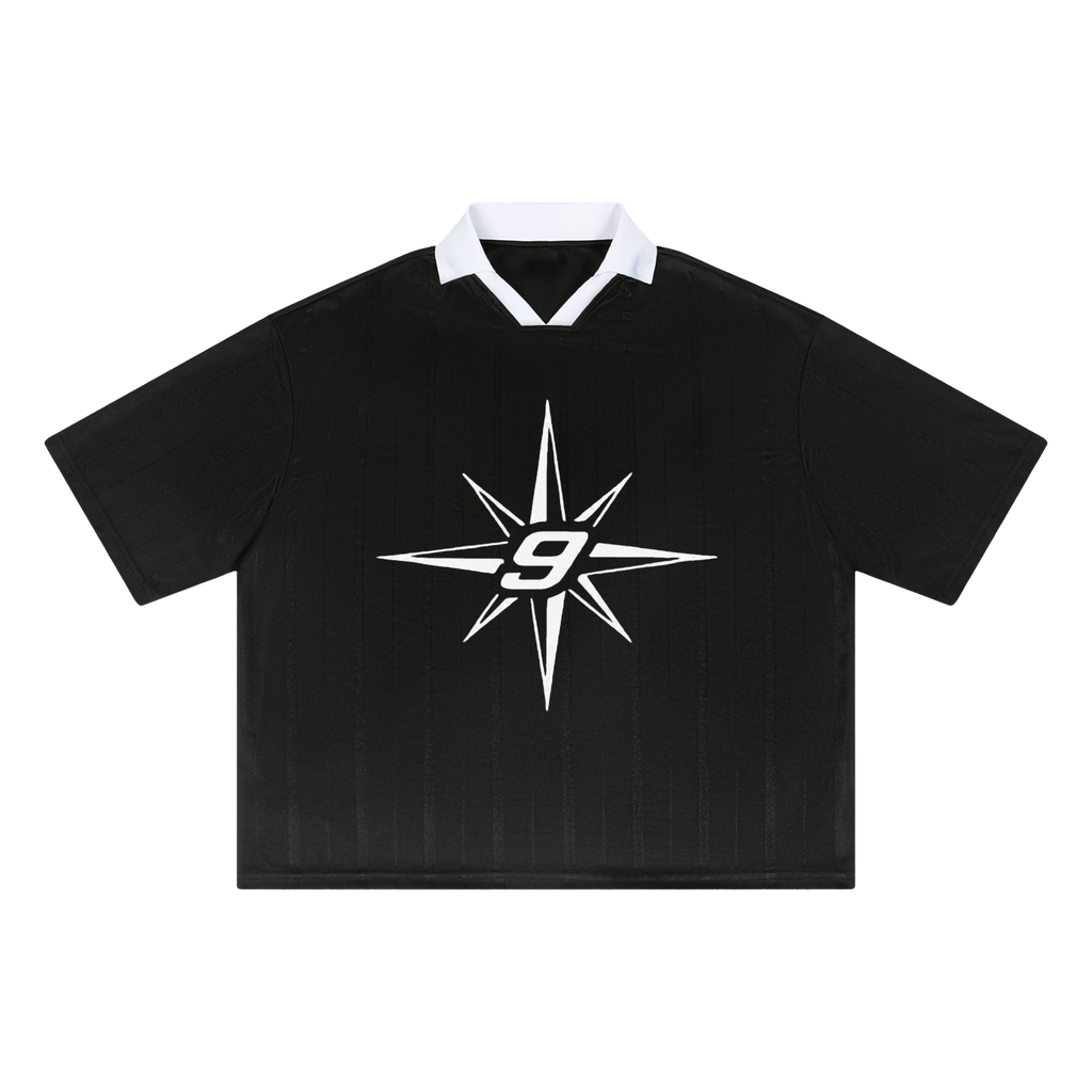 Unisex Striped Boxy Soccer Jersey