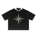 Unisex Striped Boxy Soccer Jersey