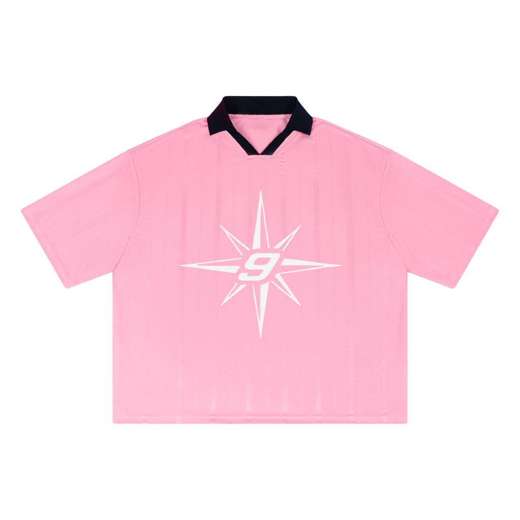 Unisex Striped Boxy Soccer Jersey